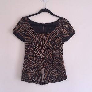 White House Black Market Silk Top